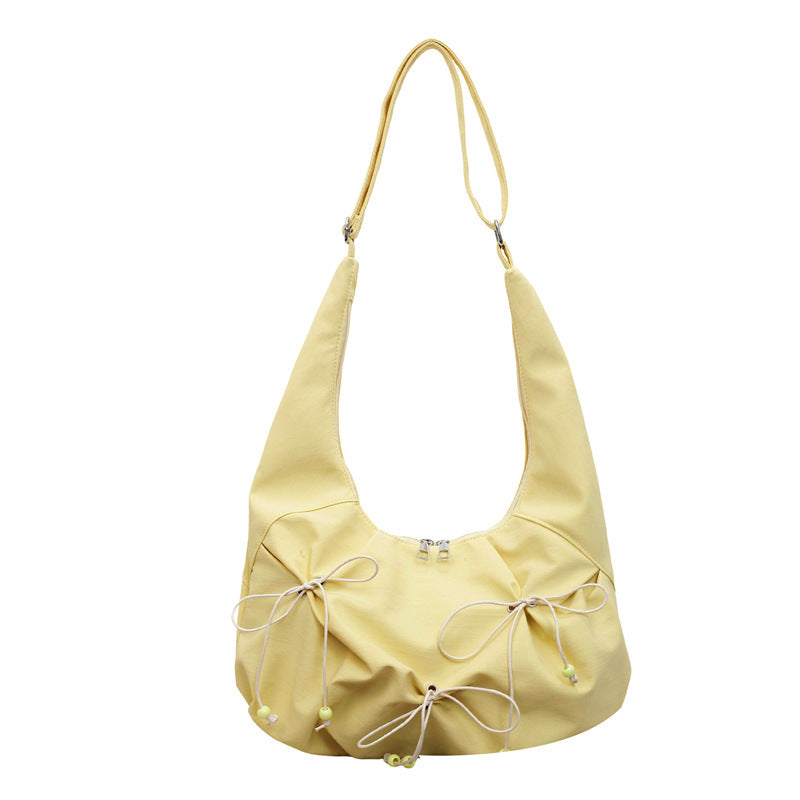 Modische weiche Stoff schlaffe Schultertasche