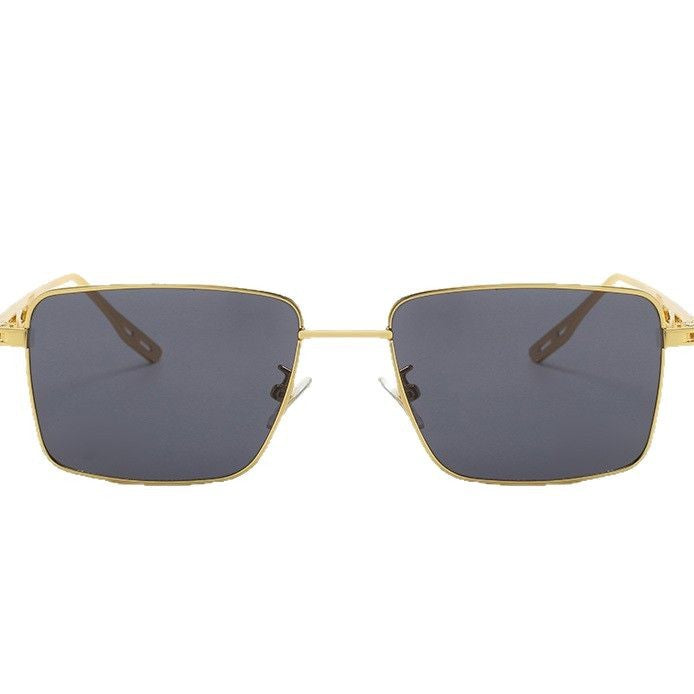 Damen Luxus Sonnenbrille mit markantem Geometrie-Rahmen und polarisierten Gläsern Brehn