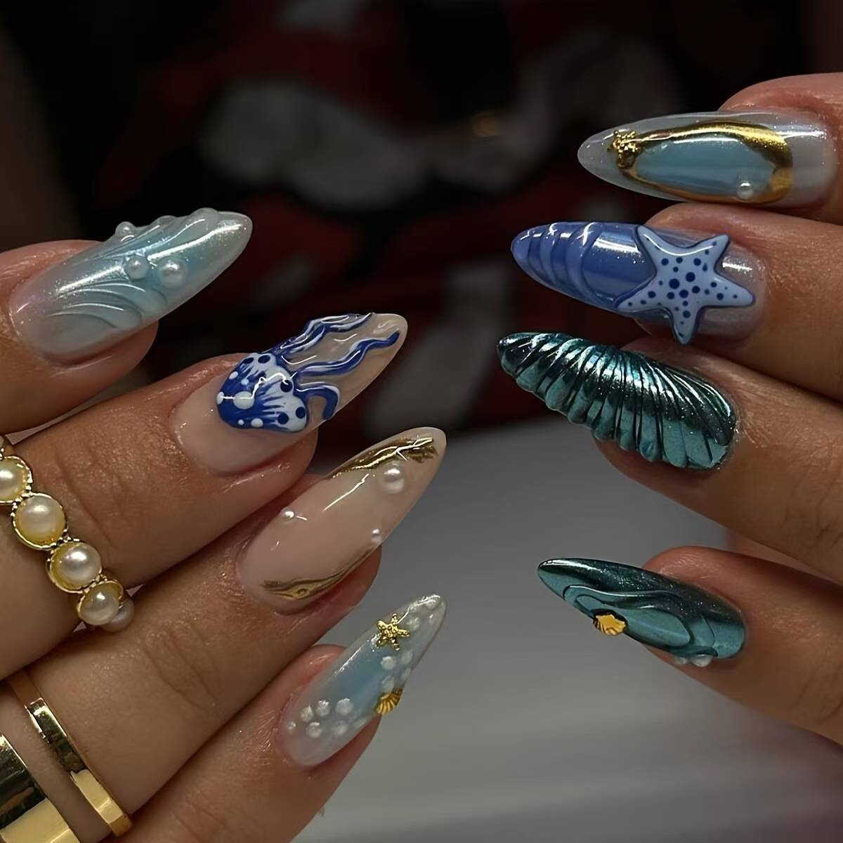 Künstlerisches Nagelkunst-Design-Set Brehn
