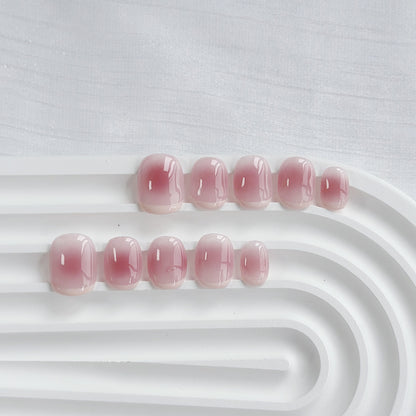 Schmetterlings-verzierte Press-On Nagelset
