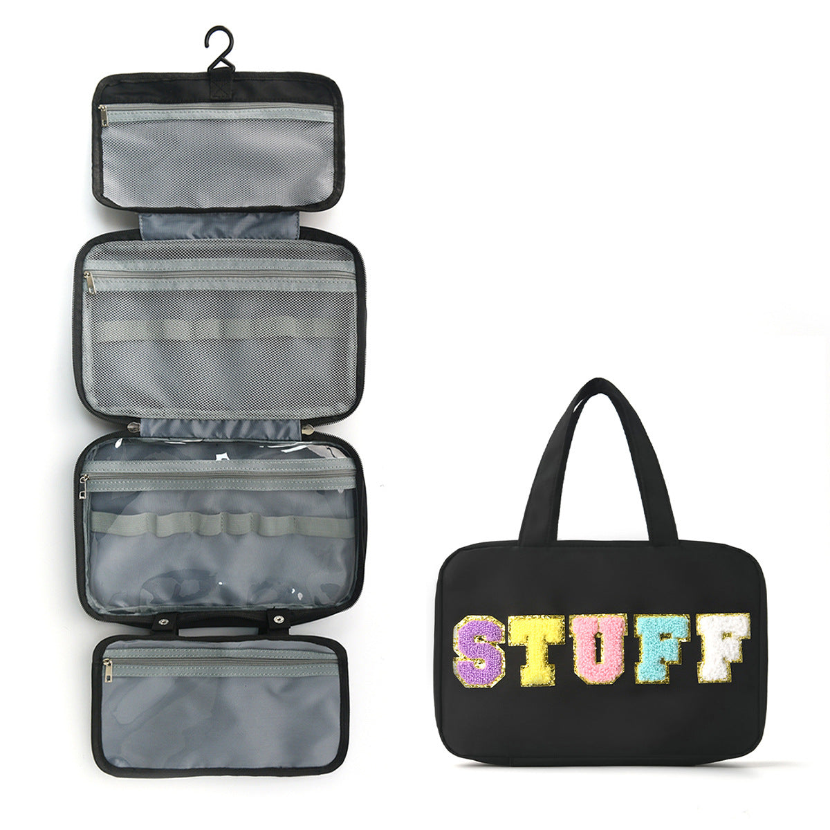 Multifunktionale Kosmetik-Organizer Tasche mit Aufhängbarem Design Brehn