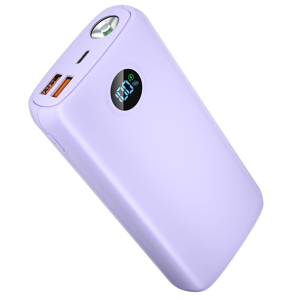 Powerbank mit Integrierter Led-Taschenlampe und Digitaler Anzeige Brehn
