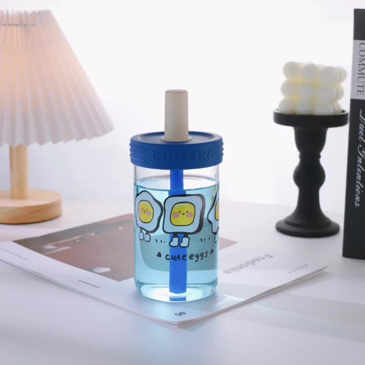 Damen kreativer Trinkbehälter mit praktischer Silikon-Oberfläche und verspieltem Tierdesign Brehn