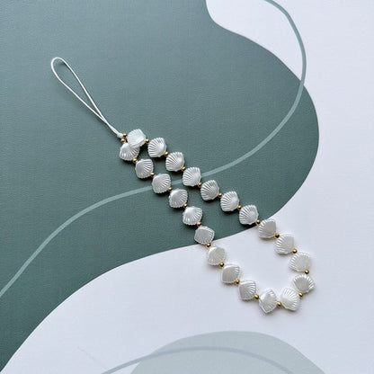 Elegante Muschelperlen-Halskette Brehn