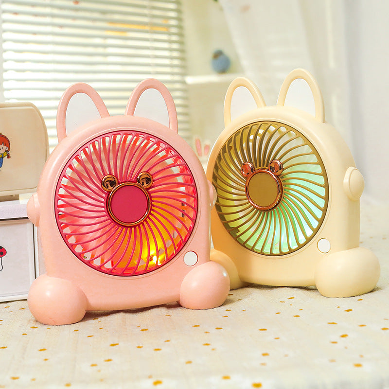 Damen Tragbarer Mini-Ventilator im kreativen Tierdesign Brehn