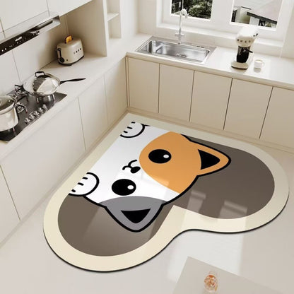 Süße Panda-Themen Küchenbodenmatte Brehn
