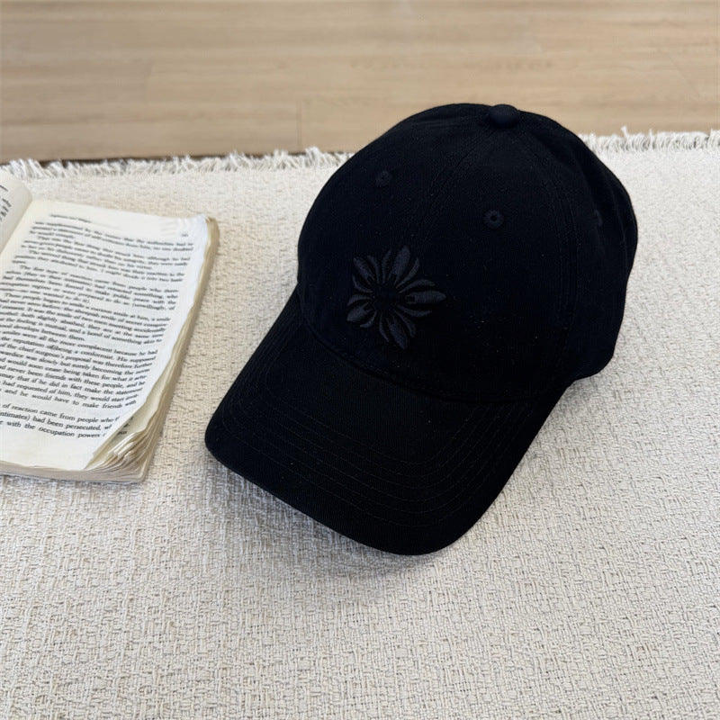 Damens Baseball-Cap mit Blumenstickerei Brehn