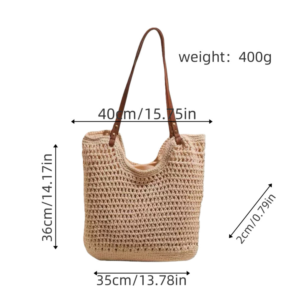 Luftige Makramee-Strandtasche Brehn