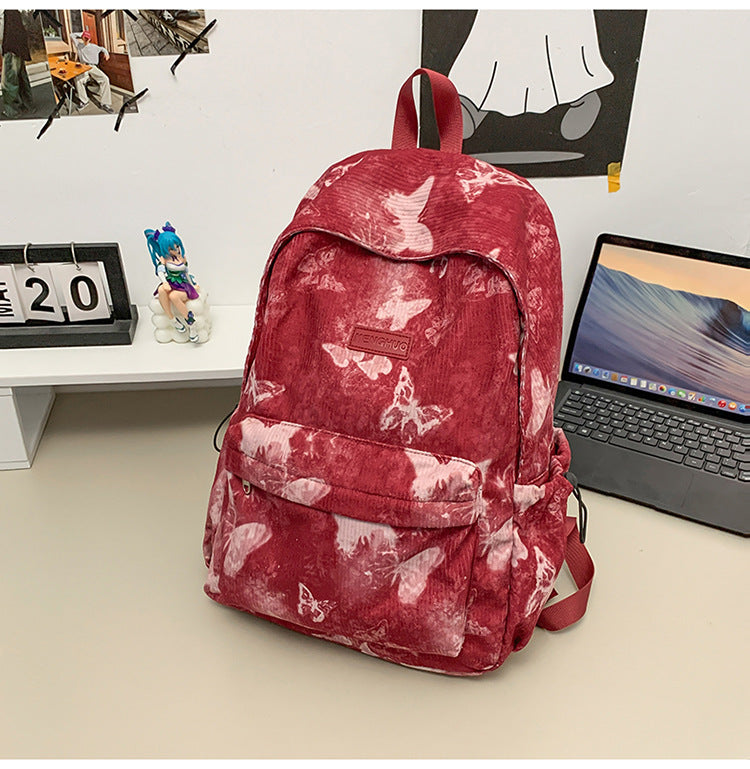 Cordura Schmetterlingsdruck Schulranzen