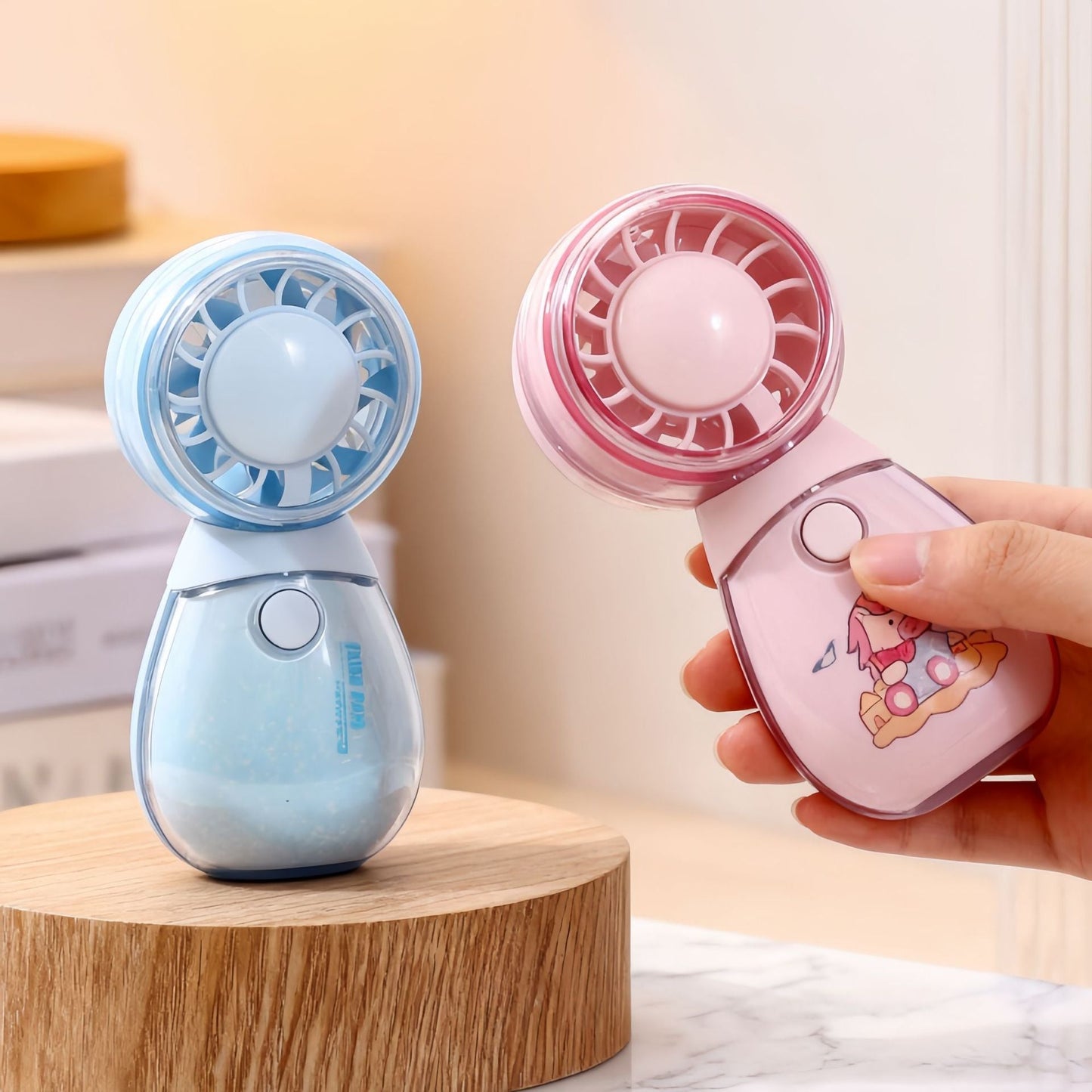 Frauen tragbarer Handventilator mit einzigartigem Katzen-Design Brehn