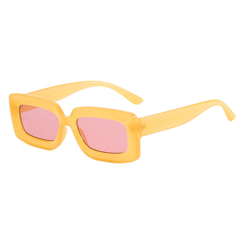 Damen futuristische Quadratische Sonnenbrille Brehn