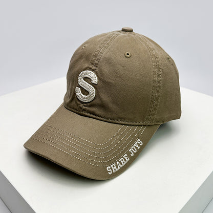 Herren Freizeit Baumwolle Vintage-Cap Brehn