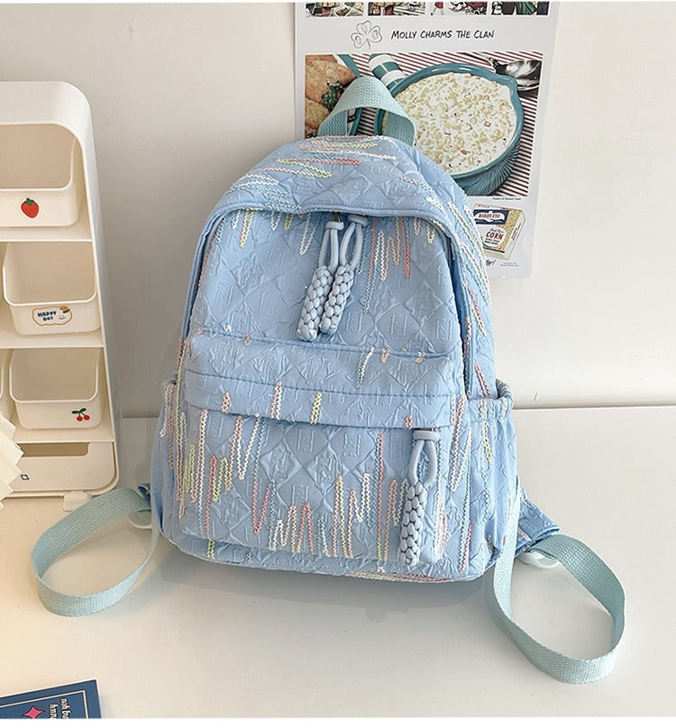 Trendy Texturierter Rucksack Brehn