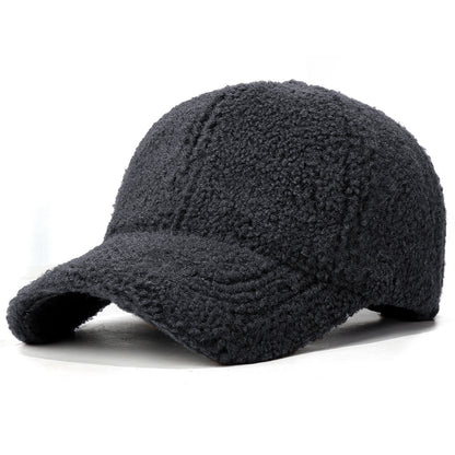 Damen Plüsch Fleece Baseballcap Brehn