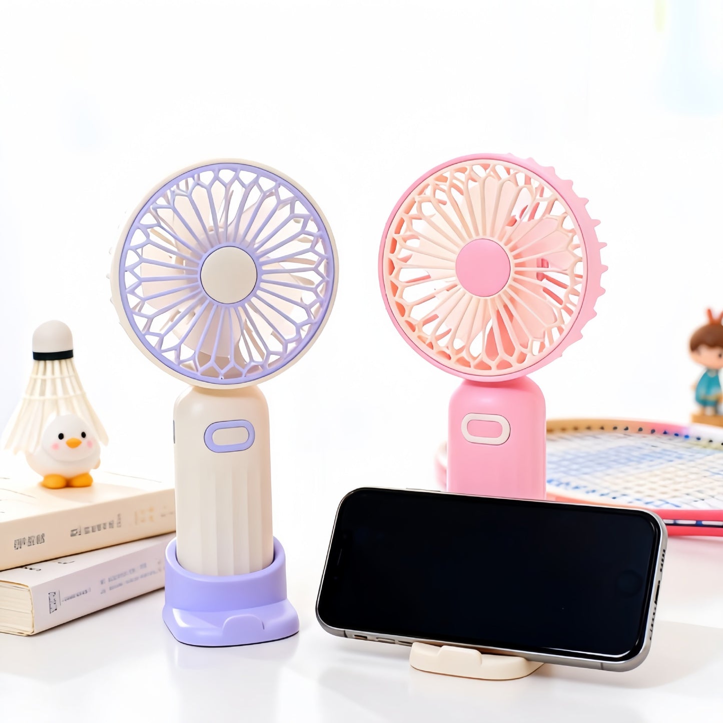 Damen tragbarer USB-Handventilator mit ergonomischem Design Brehn