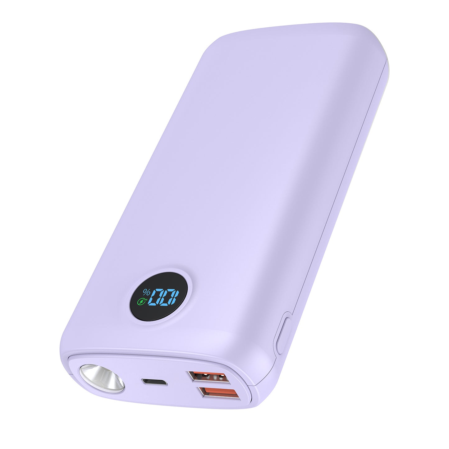 Hochleistungs-Powerbank mit LED-Display und Schnellladefunktion Brehn