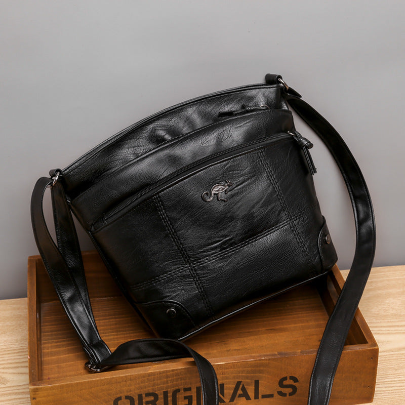 Damen Handtasche PU-Leder Kompakt und Stilvoll mit Geräumigen Taschen | Brehn