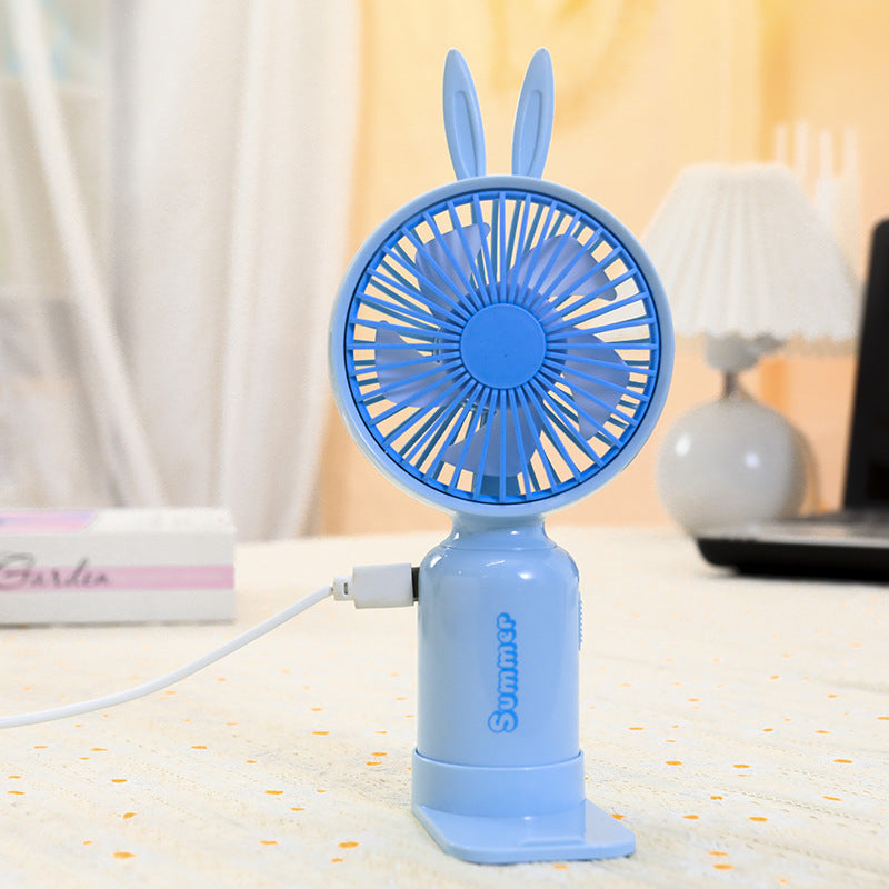 Damen Tragbarer LED-Handventilator im kreativen Tierdesign Brehn
