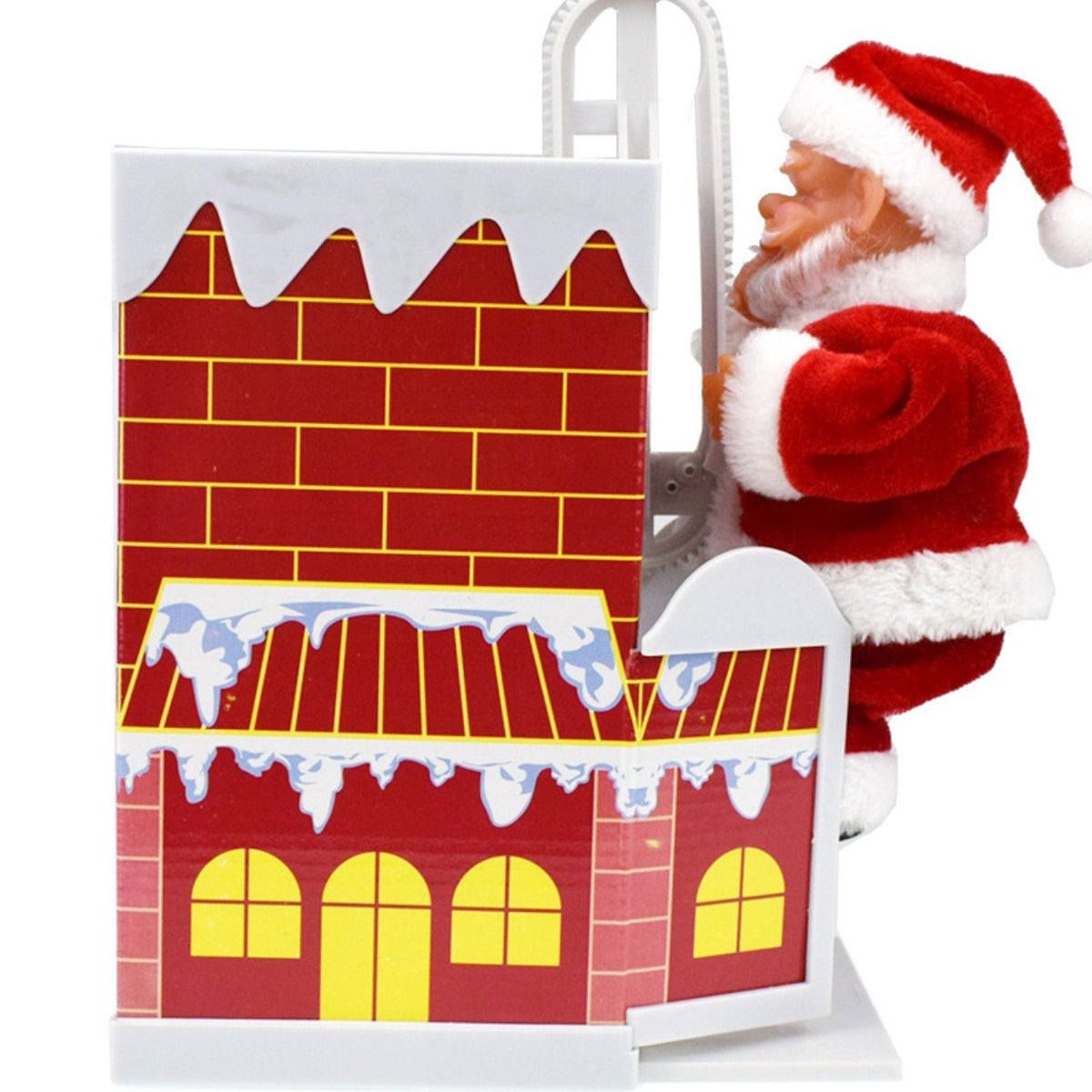 Weihnachtsmann-Kamin-Dekoration Brehn