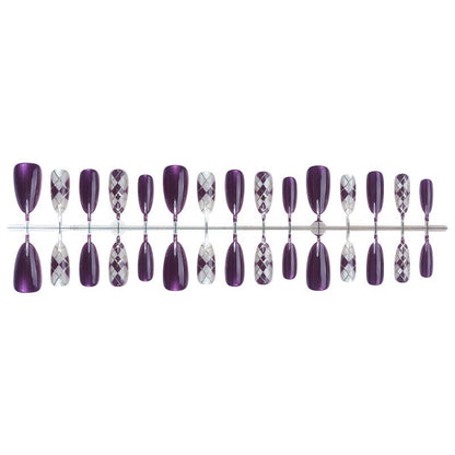Elegante Schicke Press-On Nagelset Brehn