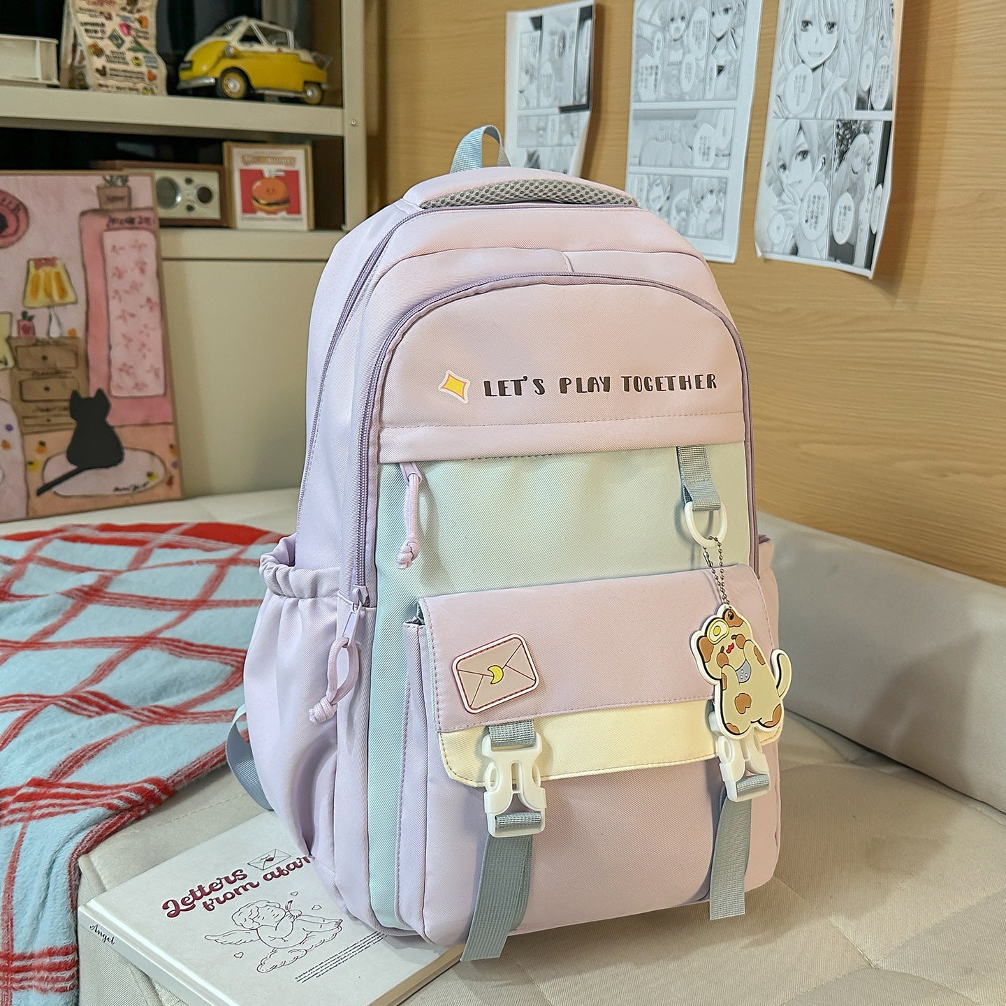 Rucksack mit Verspieltem Design und Innovativen Fächern Brehn