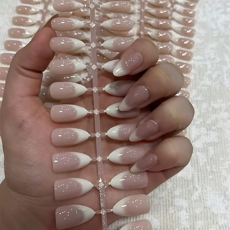 Premium langlebige mandelförmige Nagelspitzen Brehn