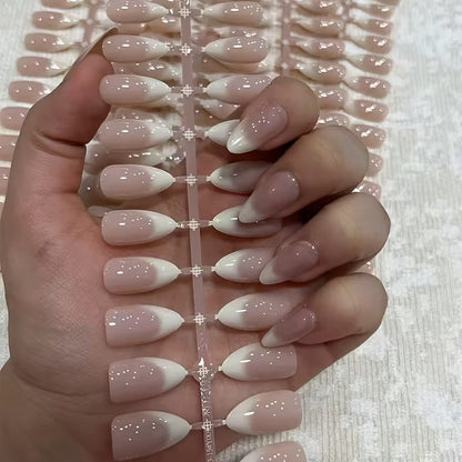 Premium langlebige mandelförmige Nagelspitzen Brehn