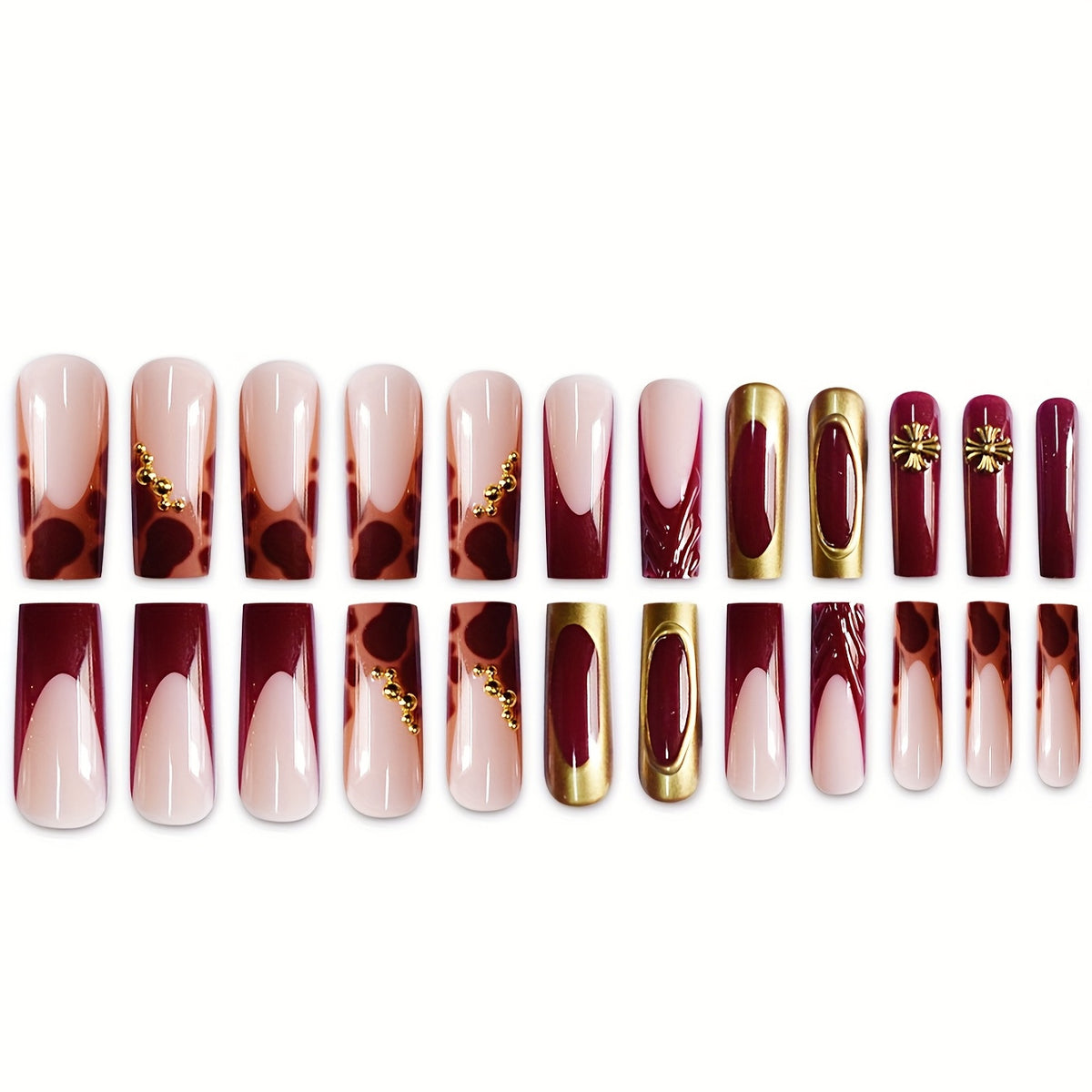 Glamouröse Acryl-Nagelkunst Brehn
