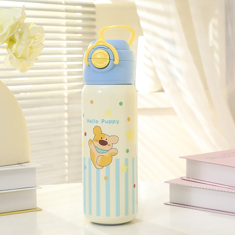 Unisex Isolierte Trinkflasche mit süßem Tierdesign Brehn