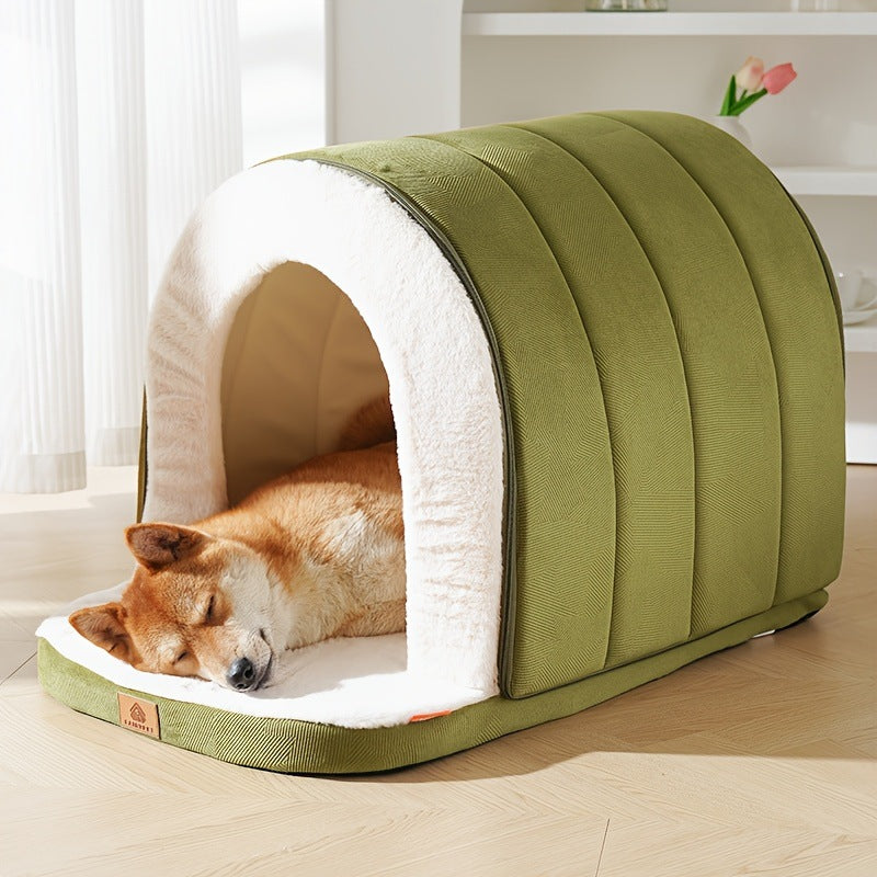 Gemütliches Geschlossenes Hundebett