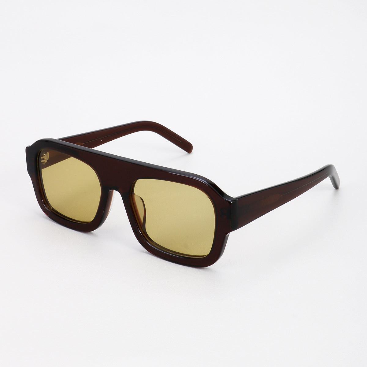 Damen quadratische Sonnenbrille aus hochwertigem Kunststoff mit polarisierenden Gläsern Brehn