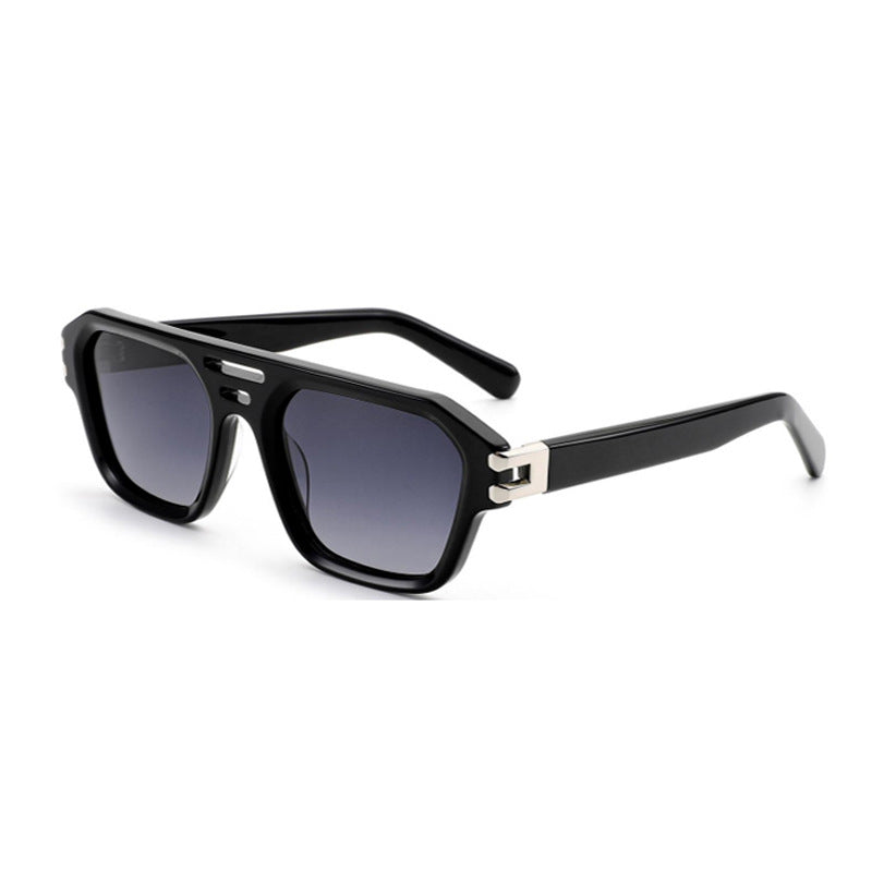 Damen modische Sonnenbrille im luxuriösen Design mit robustem Kunststoffrahmen Brehn