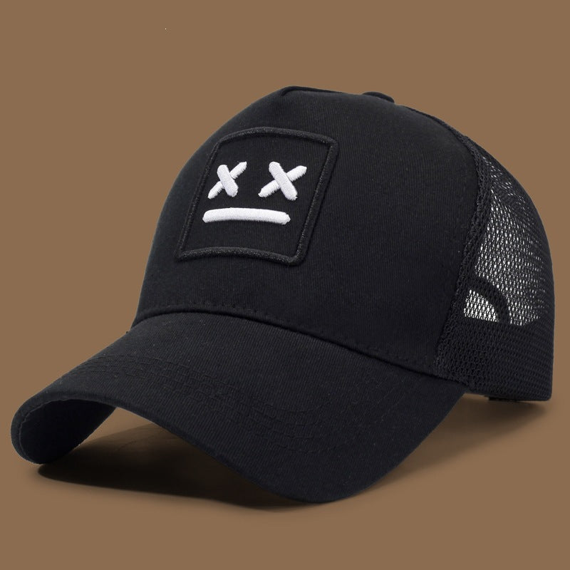 Damen Sportliche Baseballkappe mit Netzseiten Brehn