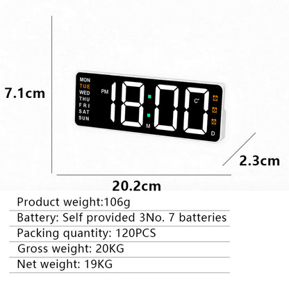Digitaler Wanduhr Brehn