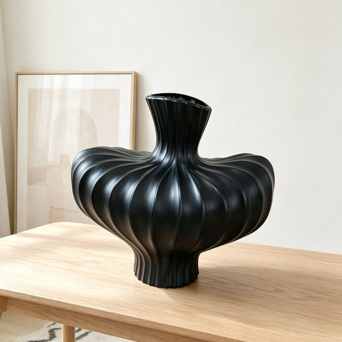 Dekorative Künstlerische Vase Brehn