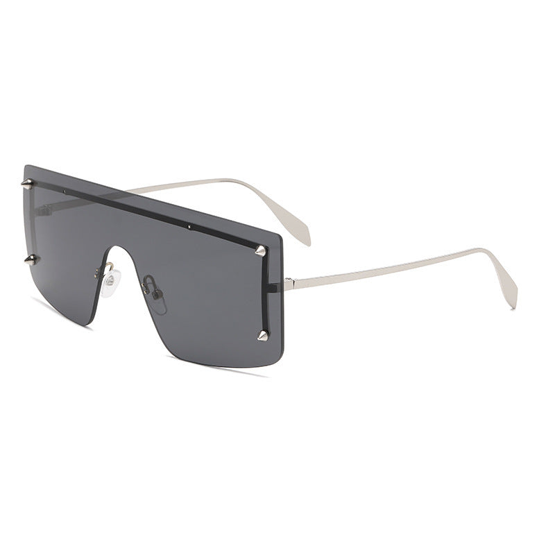 Damen oversized Sonnenbrille mit modernem Rahmen und UV-Schutz Brehn