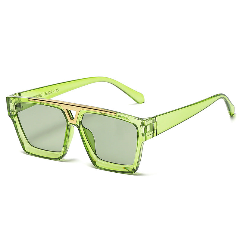 Damen oversized Sonnenbrille im stilvollen Schildpatt-Design Brehn