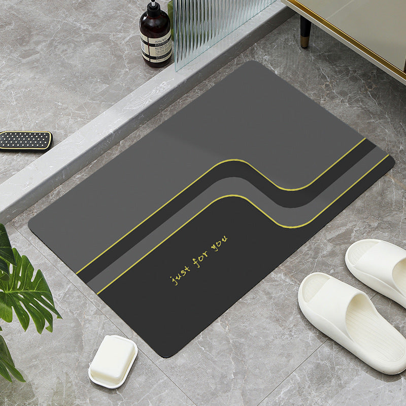 Moderne Minimalistische Badezimmermatte Brehn