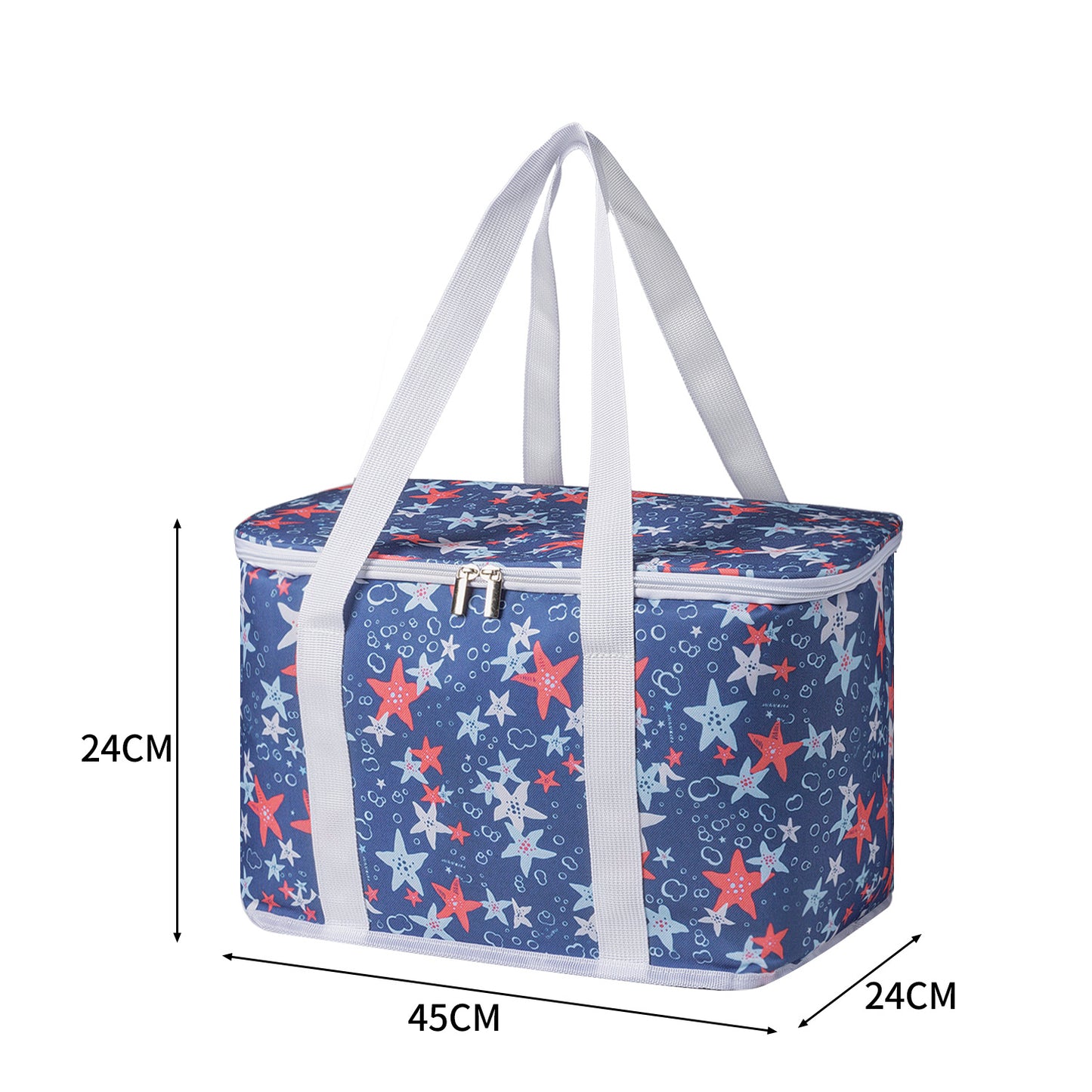 Unisex Kühltasche mit isolierter Innenausstattung und robusten Griffen Brehn
