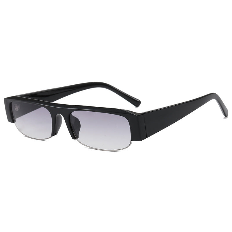 Zeitgenössische retro-inspirierte Flachlinsen-Sonnenbrille Brehn