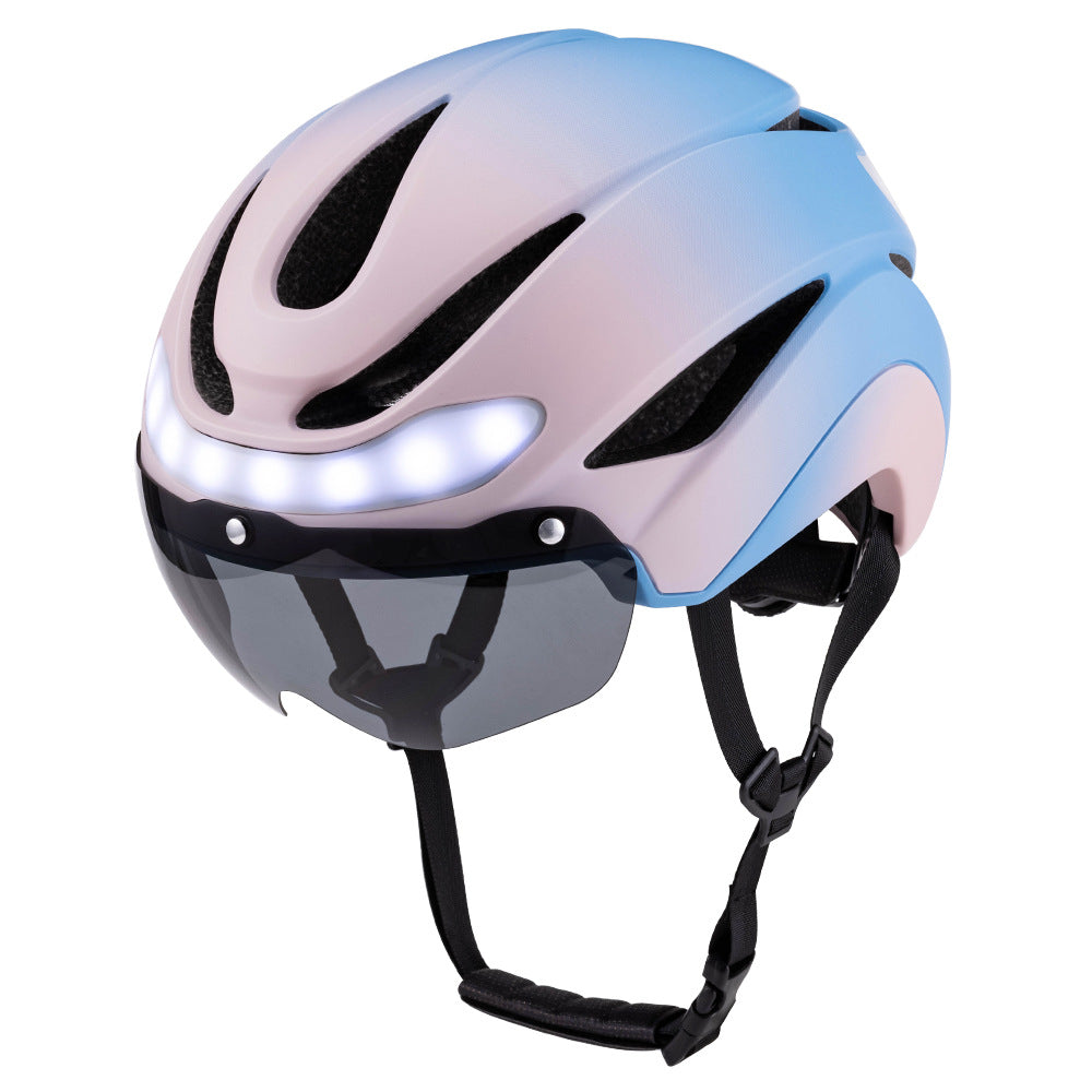 Fortgeschrittene Fahrradhelm mit integriertem Sicherheitslicht Brehn