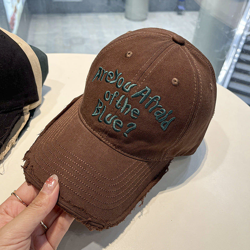 Frauen Vintage-inspirierte bestickte Kappe Brehn