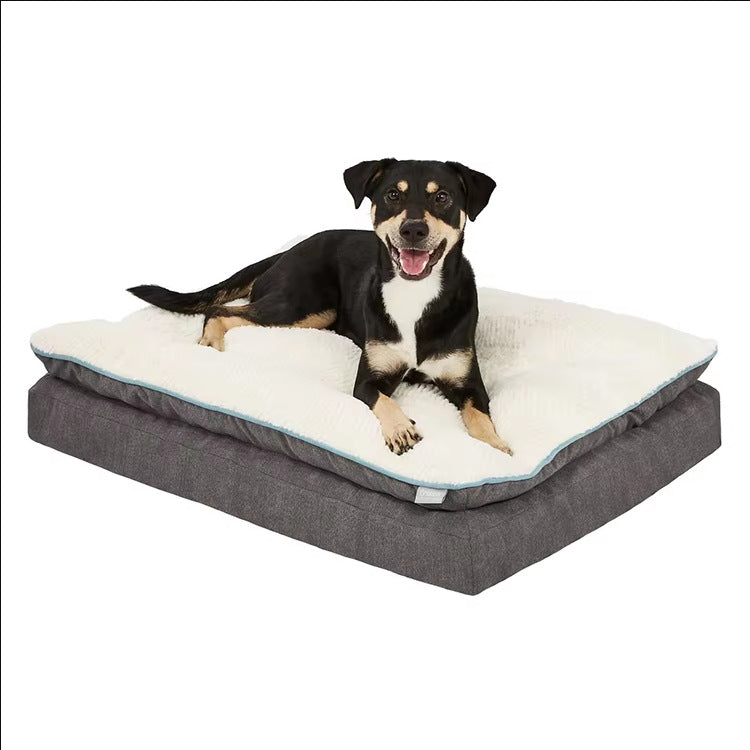 Memory Foam Hundebett mit rutschfester Unterlage