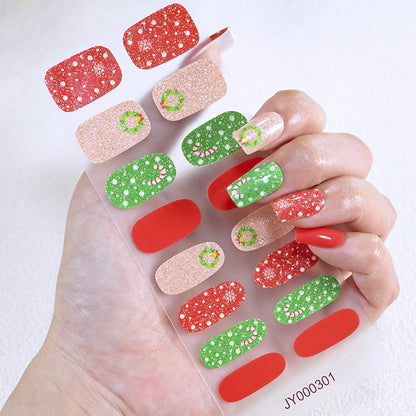 Urlaubs-Themen-Nagelkunst-Aufkleber