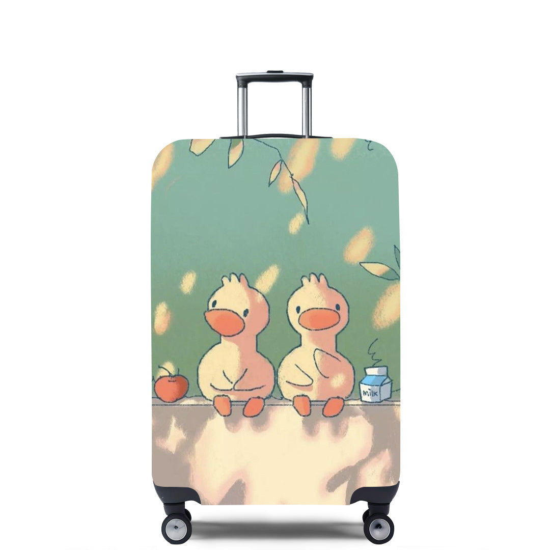 Unisex Hartschalenreisekoffer mit kreativem Reise-Motiv Brehn