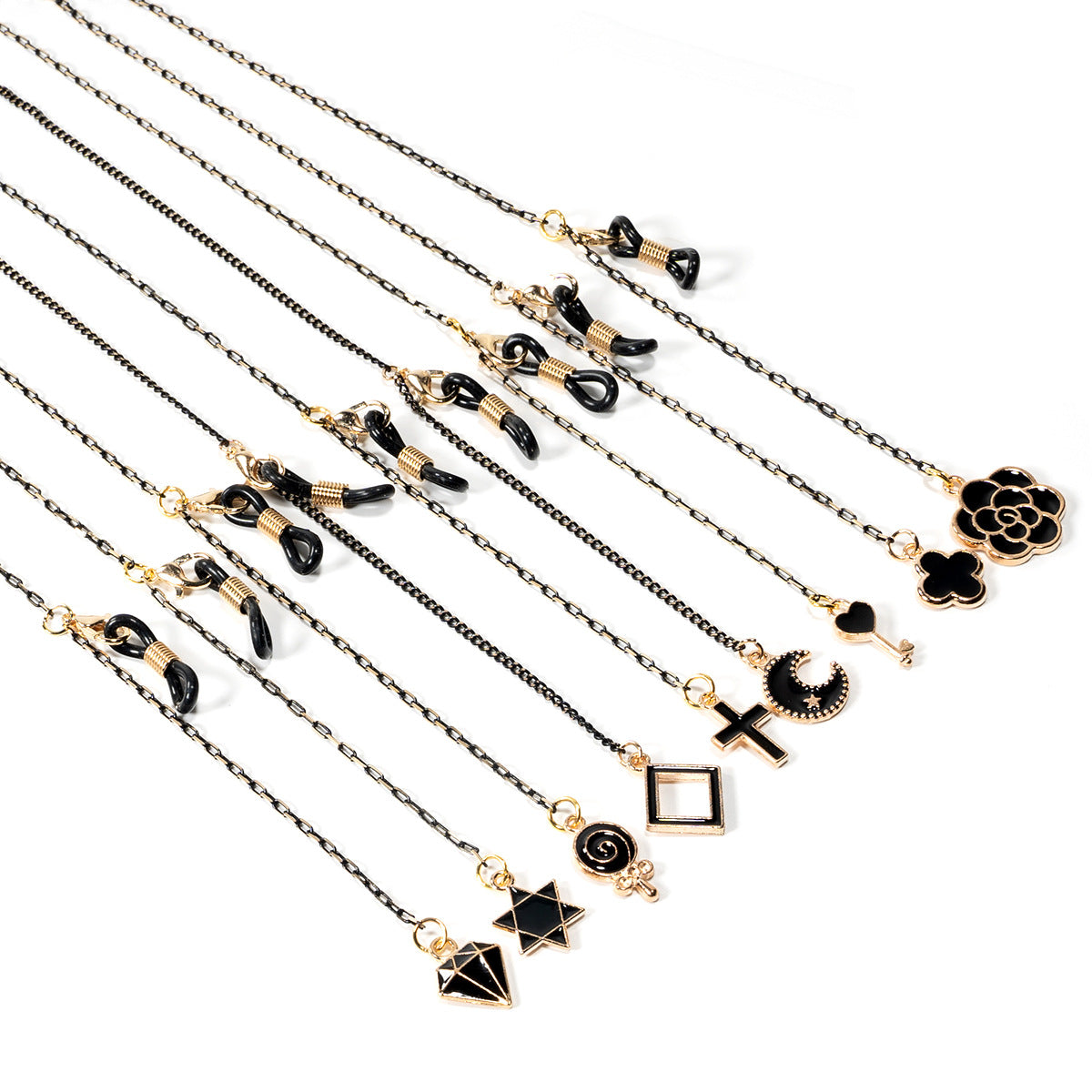 Elegante Brillenkettenhalter Brehn
