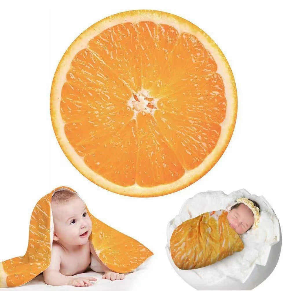 Pizza-Themen Baby Wickeltuch