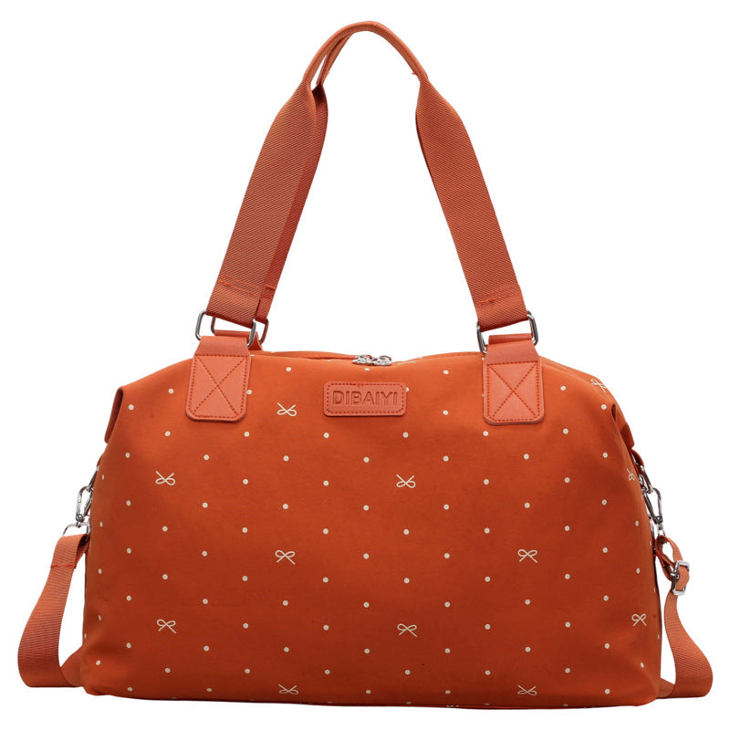 Stilvolle Gepunktete Reise-Duffle-Tasche Brehn