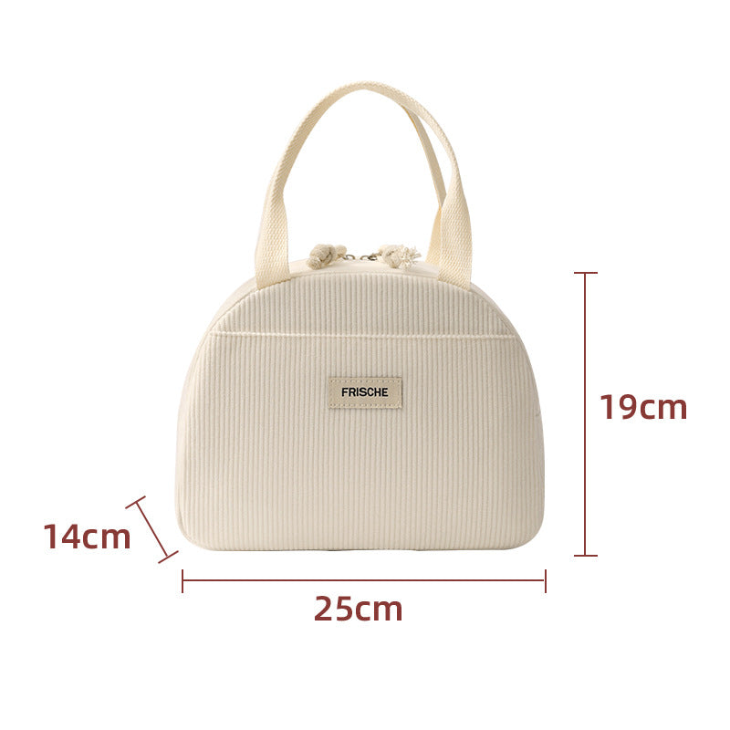 Isolierte Blumenmuster-Lunch-Tasche Brehn