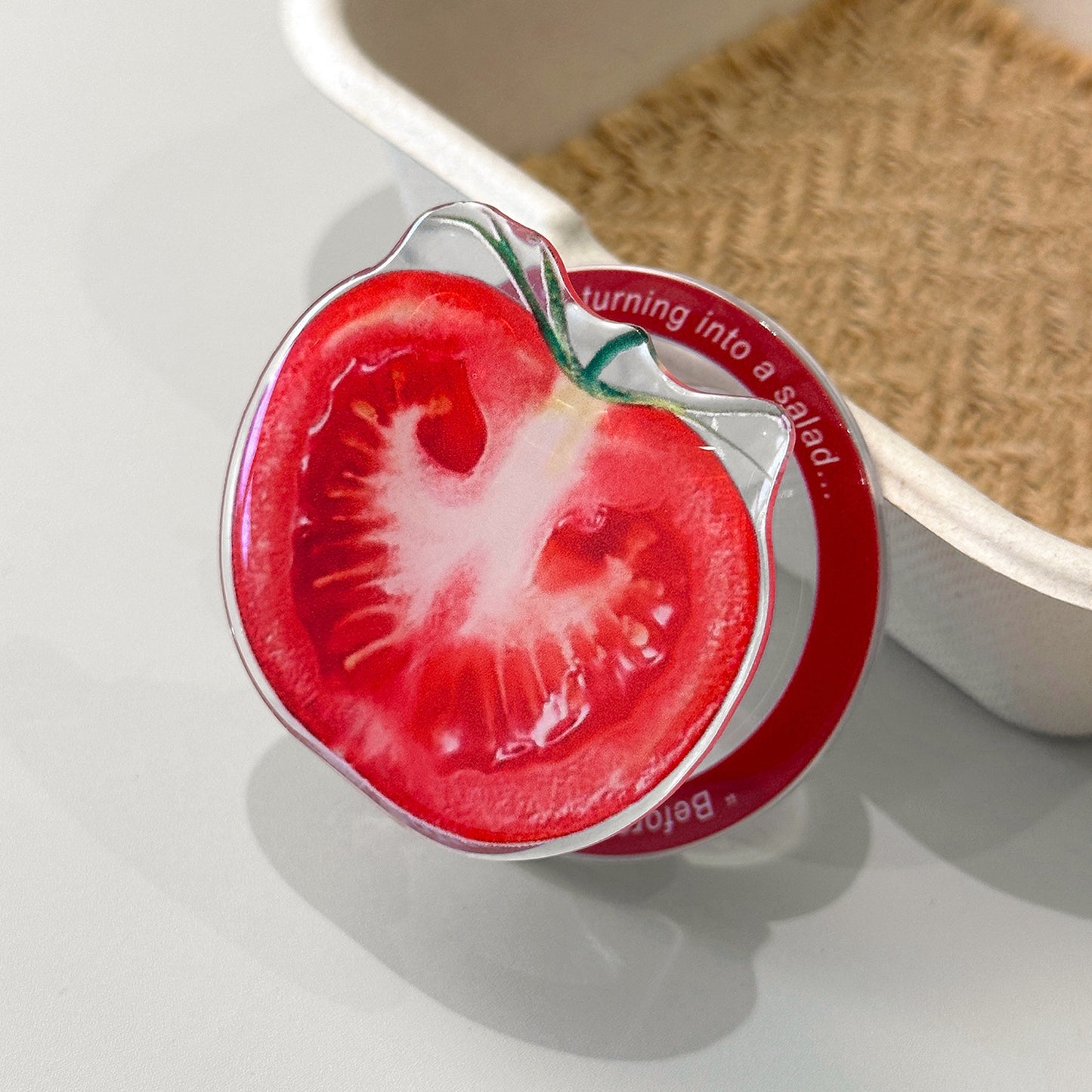 Kühlschrankmagnet in Tomatenform Brehn